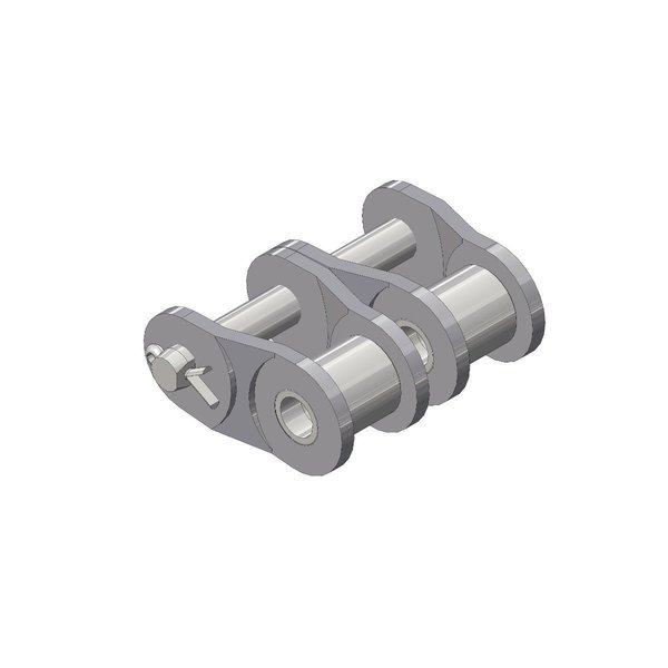 Senqcia Ultra-Max Ultra-Max® 100-2 Ol Cp ASME/ANSI Std RllrChn Double 1-1/4" Pit, PK5 100-2UMOL